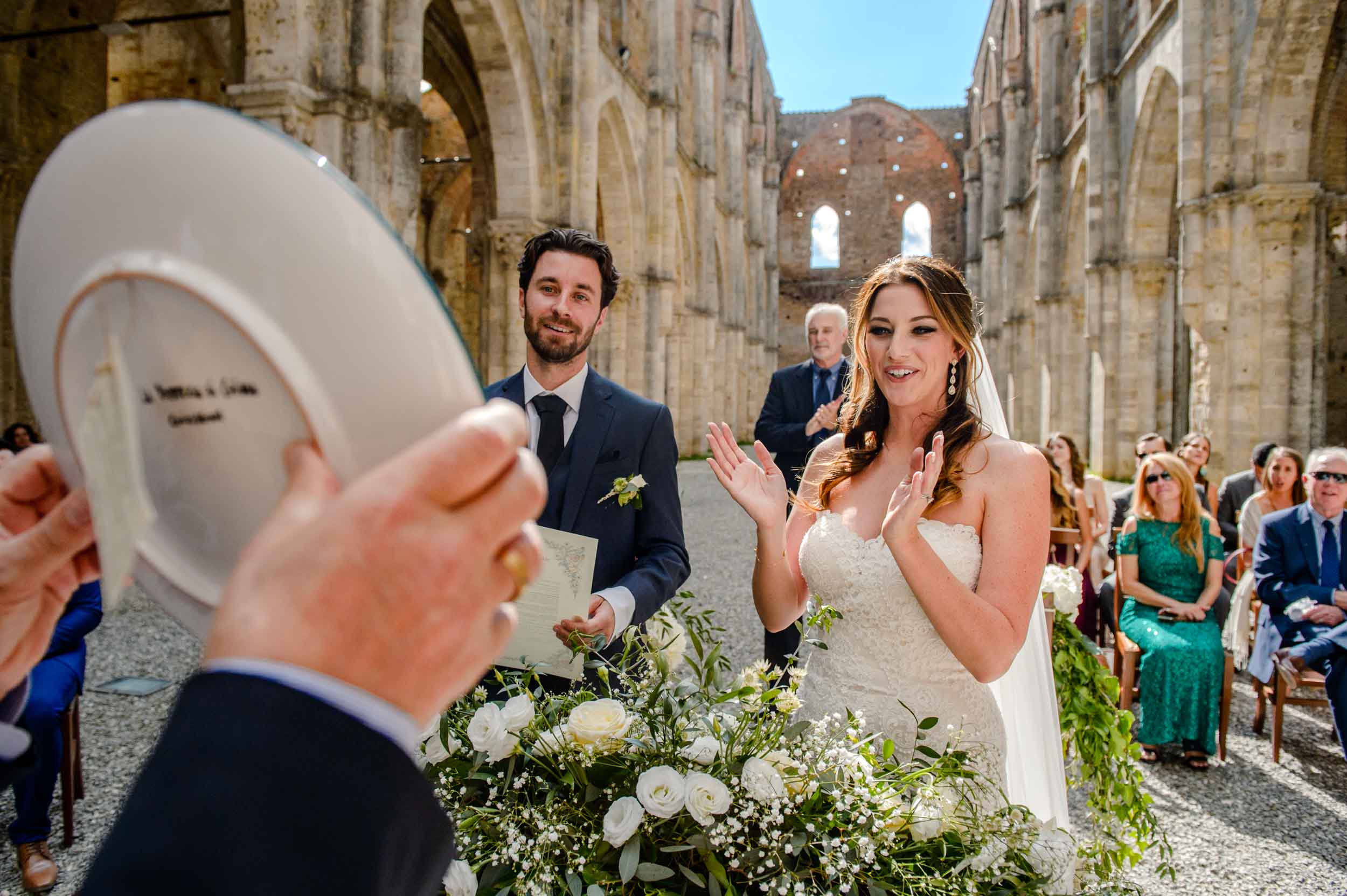 Getting Married in San Galgano Abbey, Tuscany