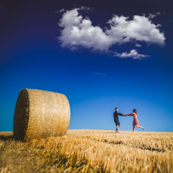 A + F| ENGAGEMENT IN CRETE SENESI, TUSCANY