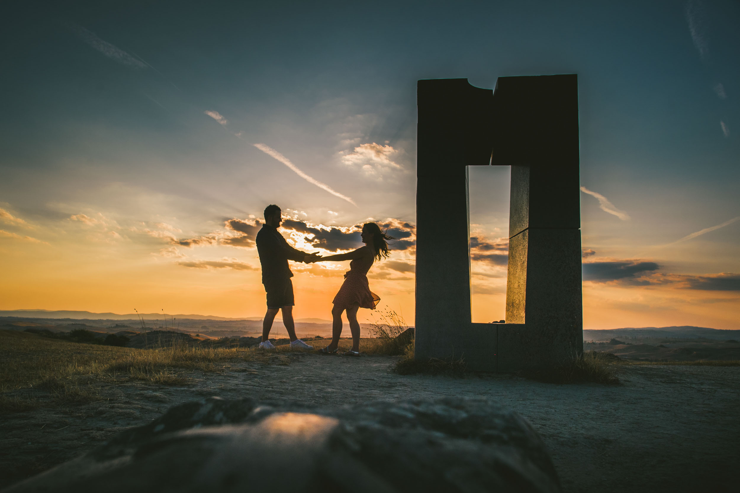 Engagement Photos in Crete Senesi Tuscany Engagement photos in Crete Senesi Tuscany