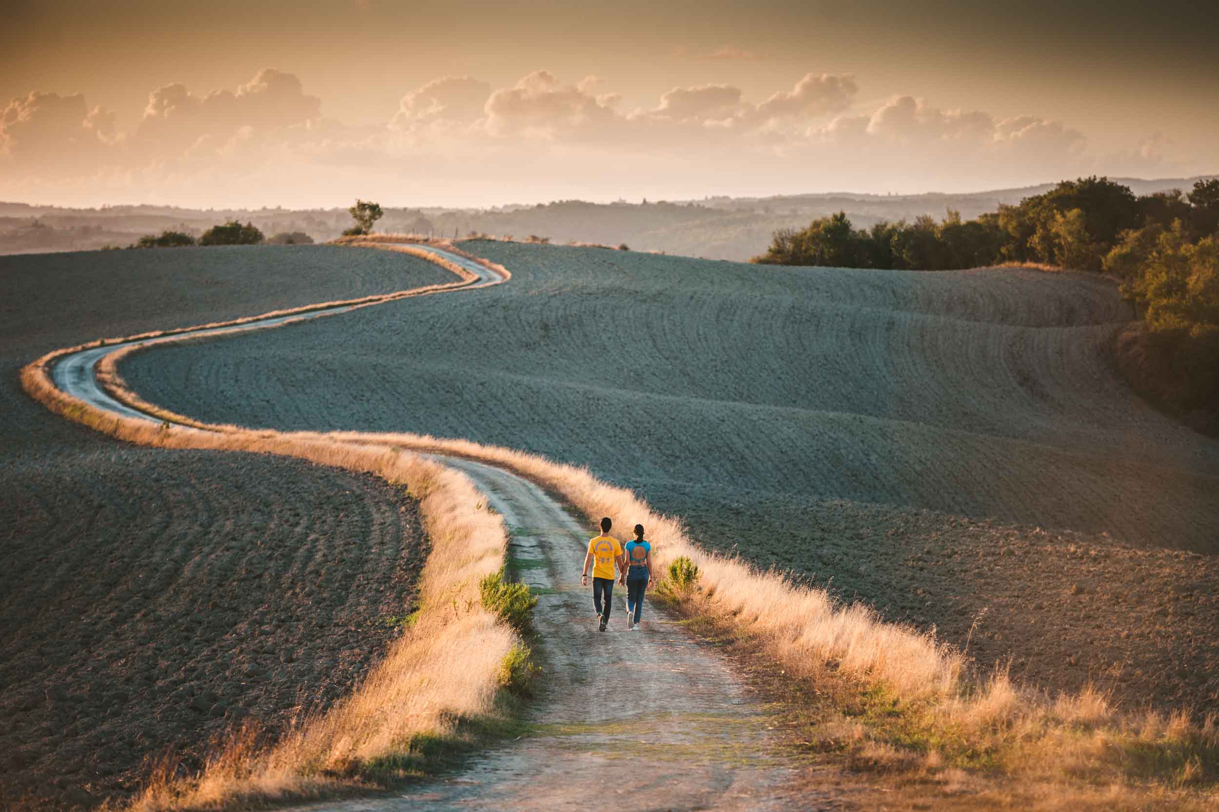 Couple Portrait in Tuscany