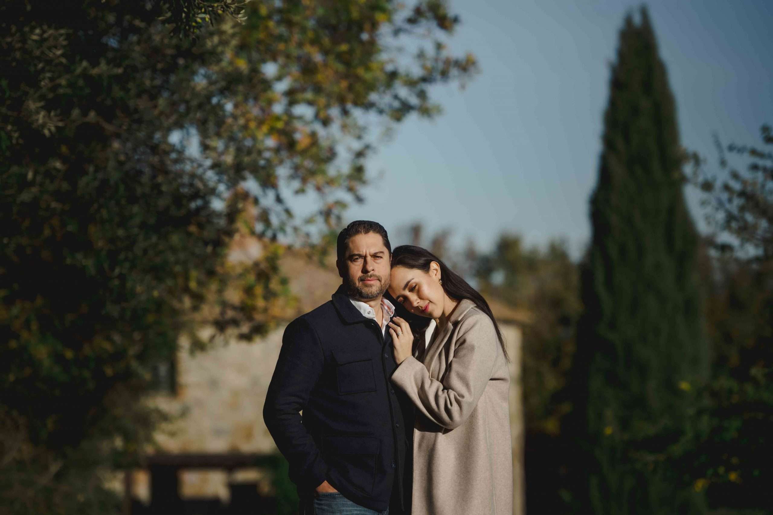 Couple Portrait in Siena Tuscany