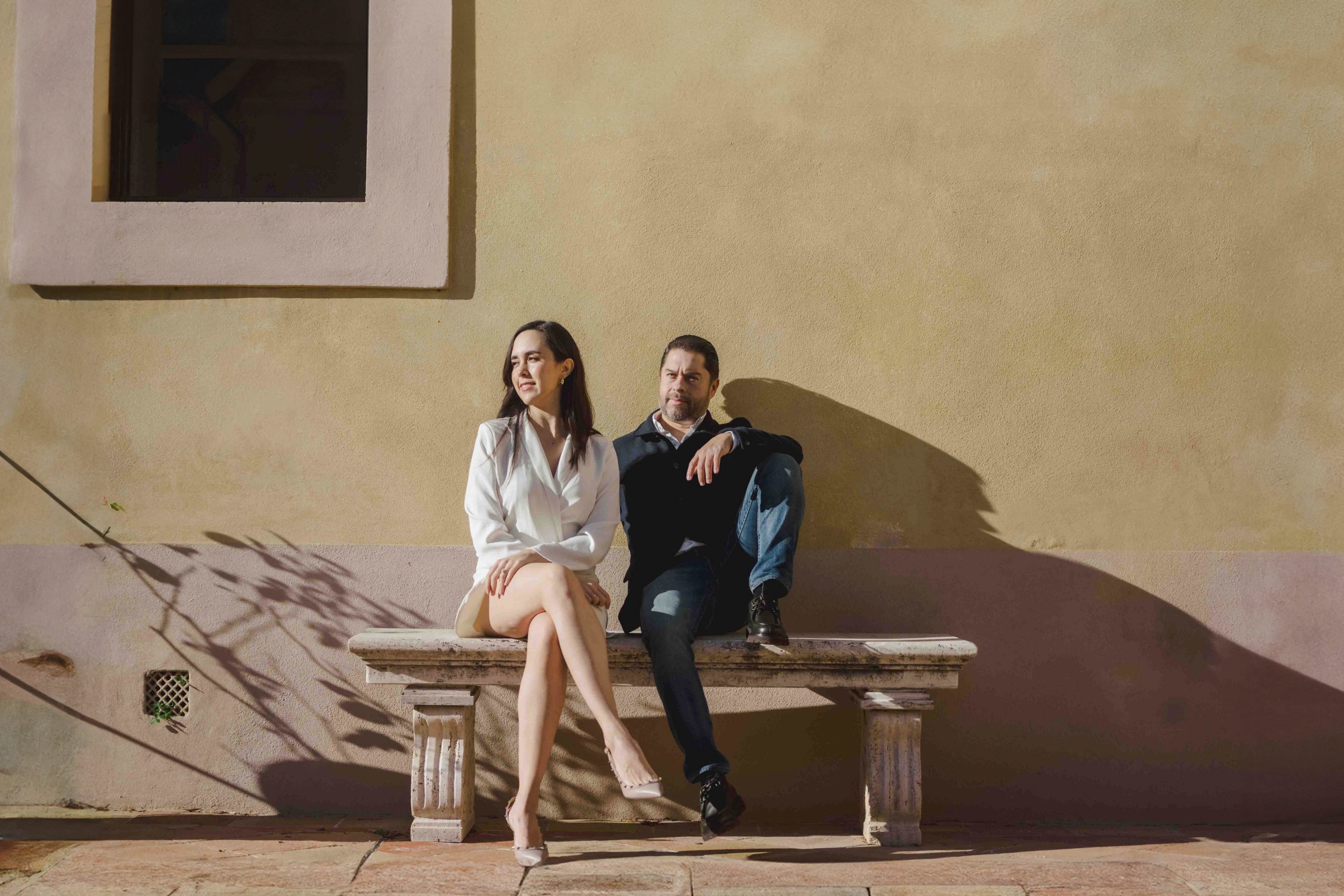 Couple Portrait in Siena Tuscany