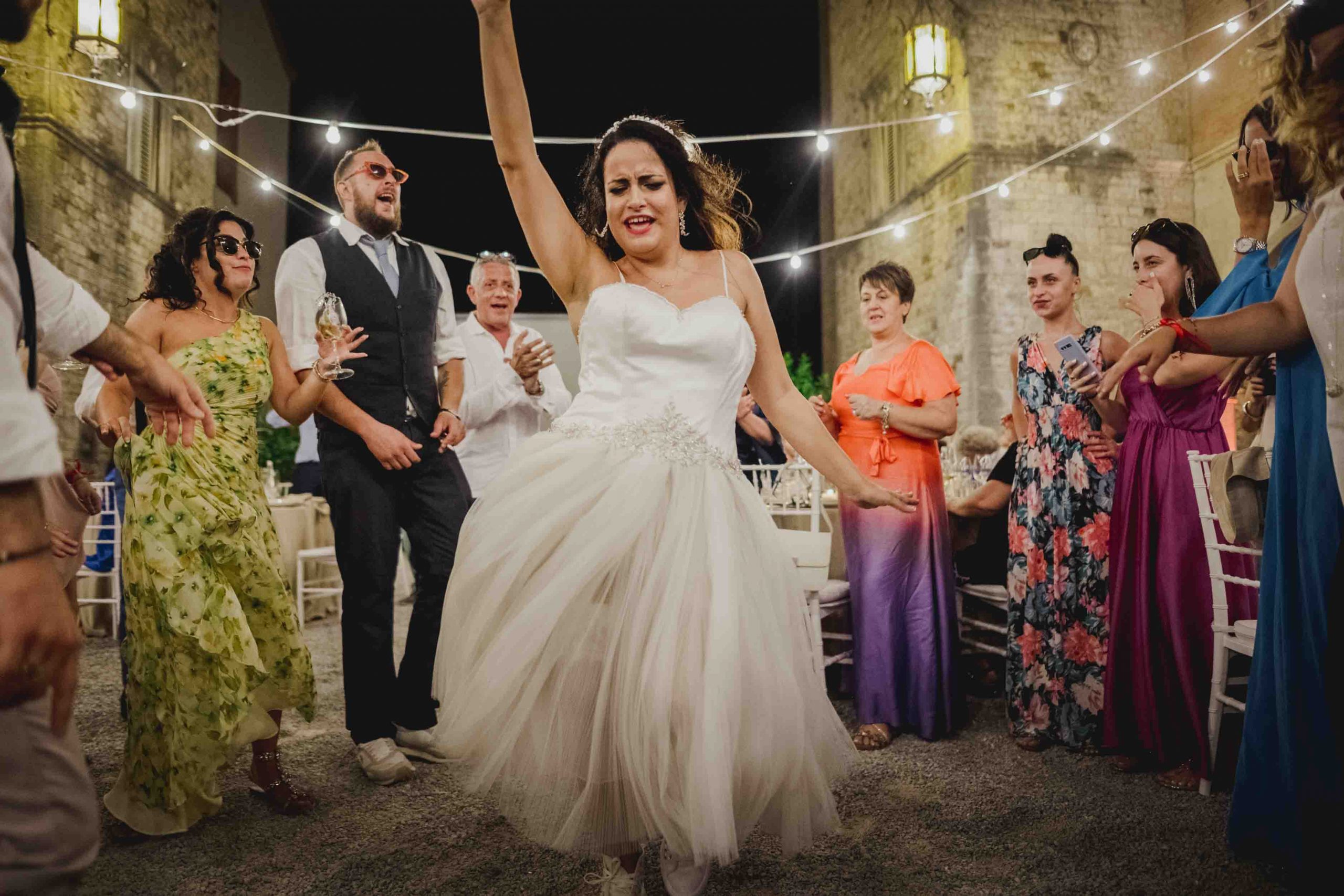Wedding Party Castello Badia Berardenga Tuscany