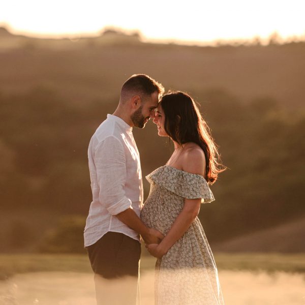 M + G | PREGNANCY PHOTOS IN VAL D’ORCIA
