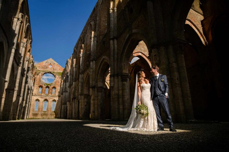 Destination Wedding in San Galgano Abbey, Tuscany