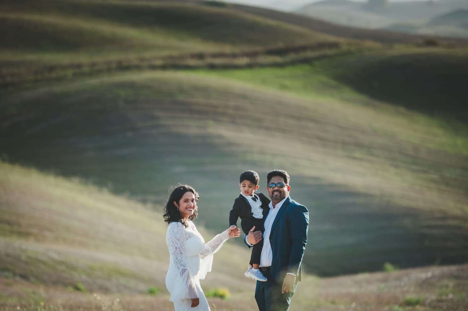 Family Portrait in Crete Senesi Tuscany Family Portrait in Crete Senesi Tuscany